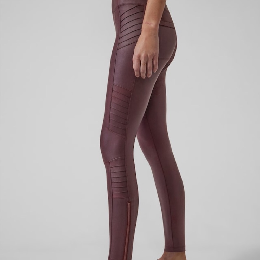 Athleta Delancy Gleam Moto Tight
